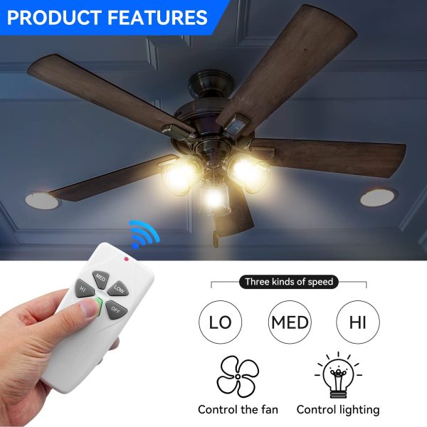 80R Ceiling Fan Remote for 53T