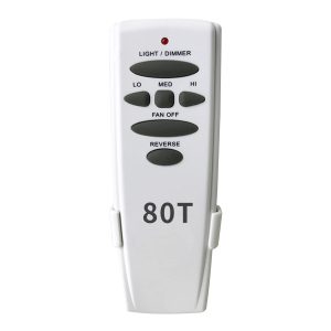 80R Ceiling Fan Remote for HD6R