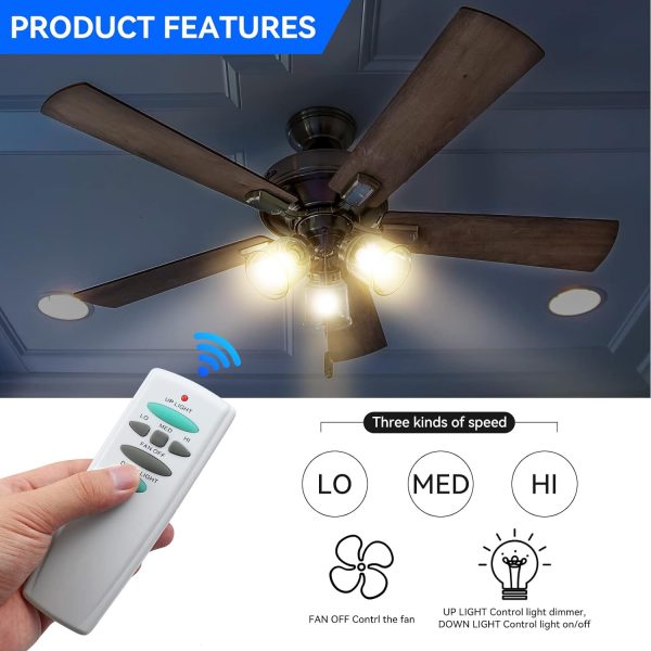 80R Ceiling Fan Remote for HD6