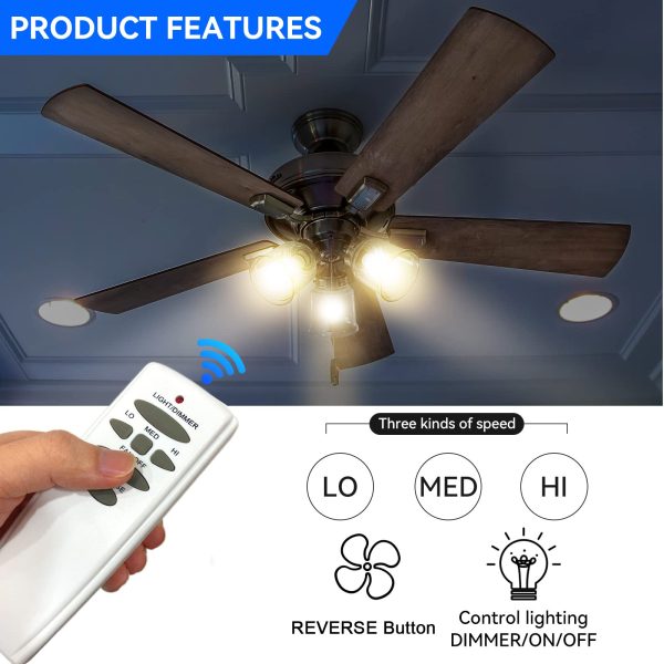 80R Ceiling Fan Remote for HD6R