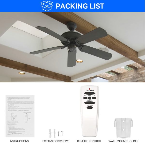 80R Ceiling Fan Remote for HD6R